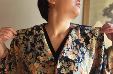 I actually disliked wearing KIMONOs!