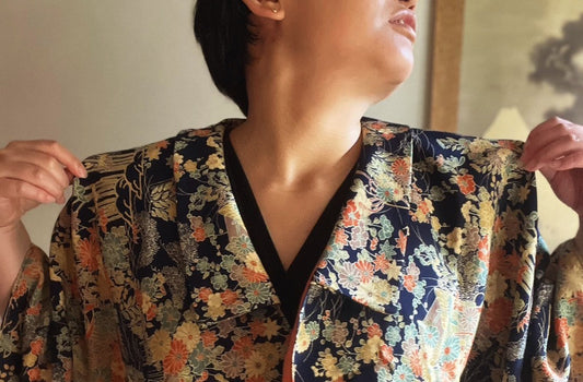 I actually disliked wearing KIMONOs!