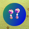 Neat purple color Earrings