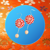 Vivid summer fireworks Earring