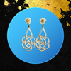 White feeling Earrings