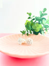 Pure white snowflakes Earrings