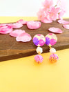 Neat purple color Earrings
