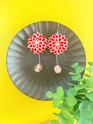 Vivid summer fireworks Earring