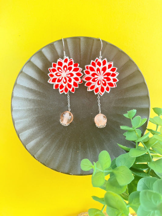 Vivid summer fireworks Earring