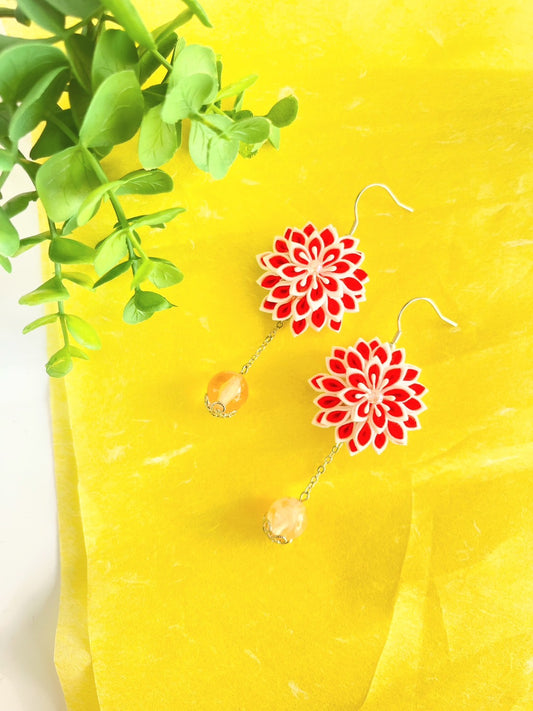 Vivid summer fireworks Earring