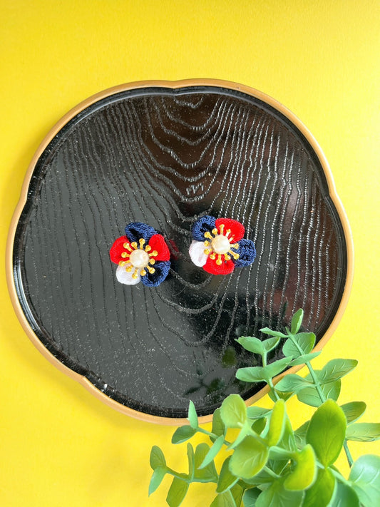 Tricolor color Earrings