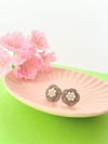 Simple Casual Plum Earrings