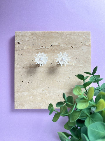 Snow Flower Earrings