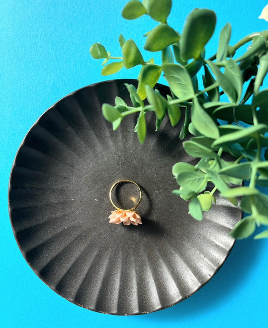 Orange Gerbera Ring