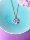 Purple Jasmine Necklace