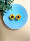 Positive Yellow Sunflower Earring
