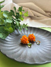Orange Golden Rhinoceros Bouquet Earrings