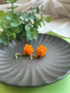 Orange Golden Rhinoceros Bouquet Earrings
