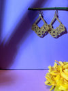 Square Gold Earrings