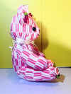 Pink Flower Teddy Bear
