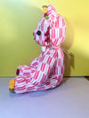 Pink Flower Teddy Bear
