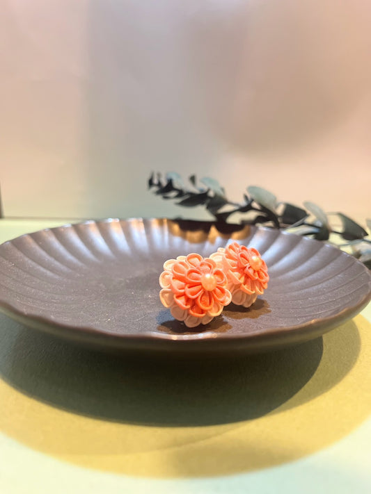 Orange Gradient Earrings