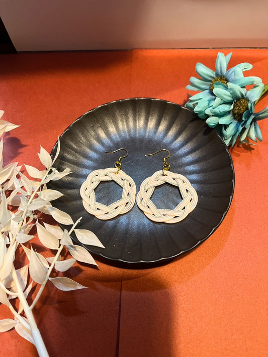 Orange × Grayling Earrings