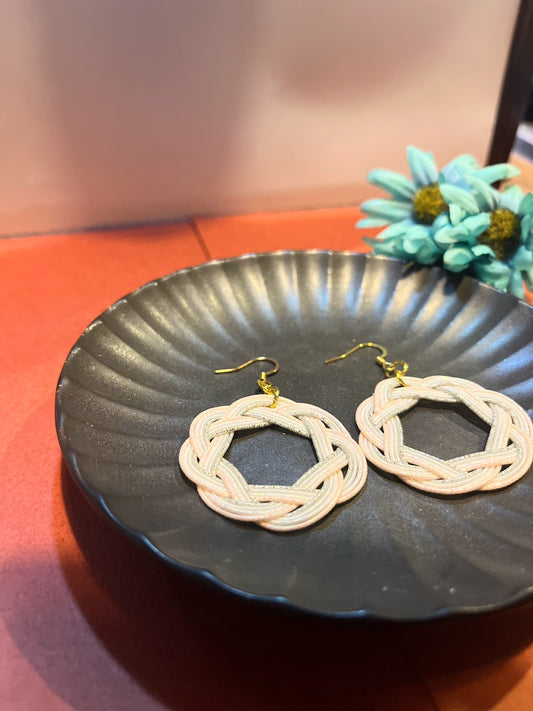 Orange × Grayling Earrings