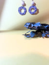 Purple Ring Classic Earrings