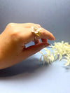 Single Cherry Blossom Flower Ring