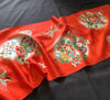 可憐(karen) Red kimono flower earrings