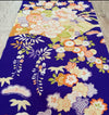 高貴(koki) Purple kimono flower earrings