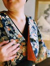 【Series 'Sleeve'】  Kimono sleeve short jacket with collar