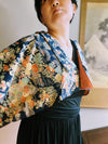 【Series 'Sleeve'】  Kimono sleeve short jacket with collar