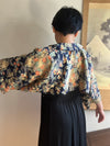 【Series 'Sleeve'】  Kimono sleeve short jacket with collar