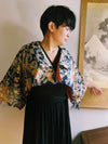 【Series 'Sleeve'】  Kimono sleeve short jacket with collar