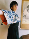 【Series 'Sleeve'】  Kimono sleeve short jacket with collar
