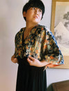 【Series 'Sleeve'】  Kimono sleeve short jacket with collar