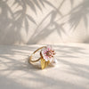 Single Cherry Blossom Flower Ring