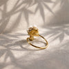 Single Cherry Blossom Flower Ring