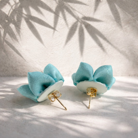 Gorgeous Blue Kikyo Earrings
