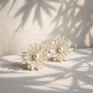 Snow Flower Earrings