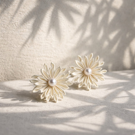 Snow Flower Earrings