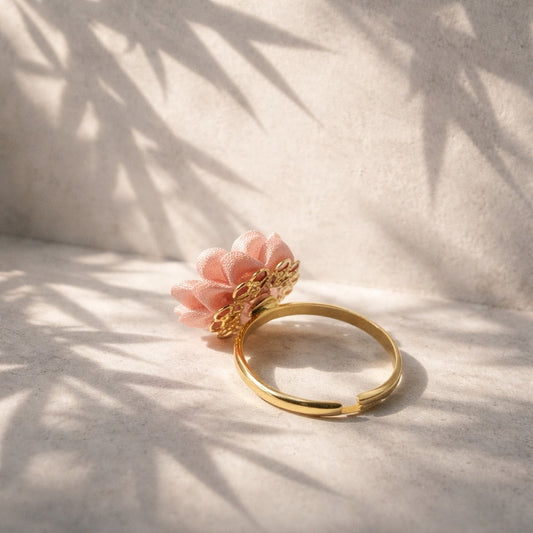 Orange Gerbera Ring