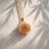Orange Gerbera Necklace