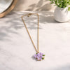 Purple Jasmine Necklace