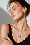 Purple Jasmine Necklace