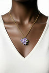 Purple Jasmine Necklace