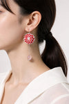 Vivid summer fireworks Earring