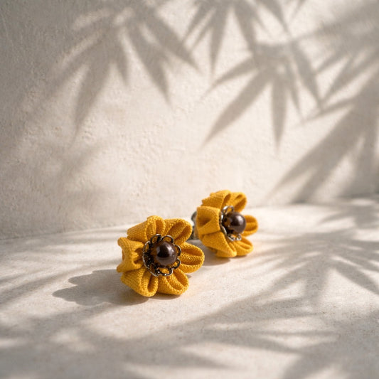 Zinnia Elegans Earrings