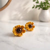 Zinnia Elegans Earrings