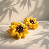 Positive Yellow Sunflower Earring